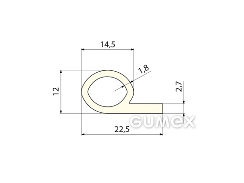 SILIKONPROFILE P-FORM